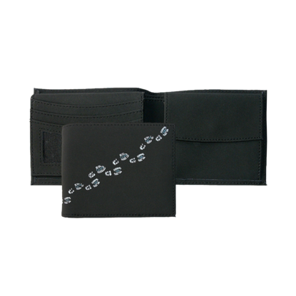 oxmox RFID Querscheinbörse Footsteps