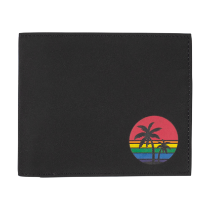 oxmox RFID Querscheinbörse Rainbow Palms