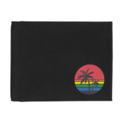 oxmox RFID Pocketbörse Rainbow Palms