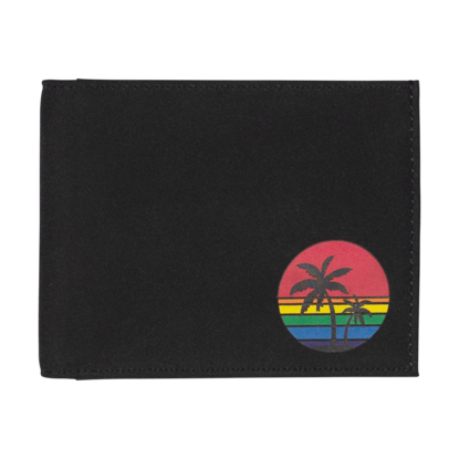 oxmox RFID Pocketbörse Rainbow Palms