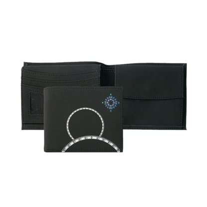 oxmox RFID Querscheinbörse Windrose