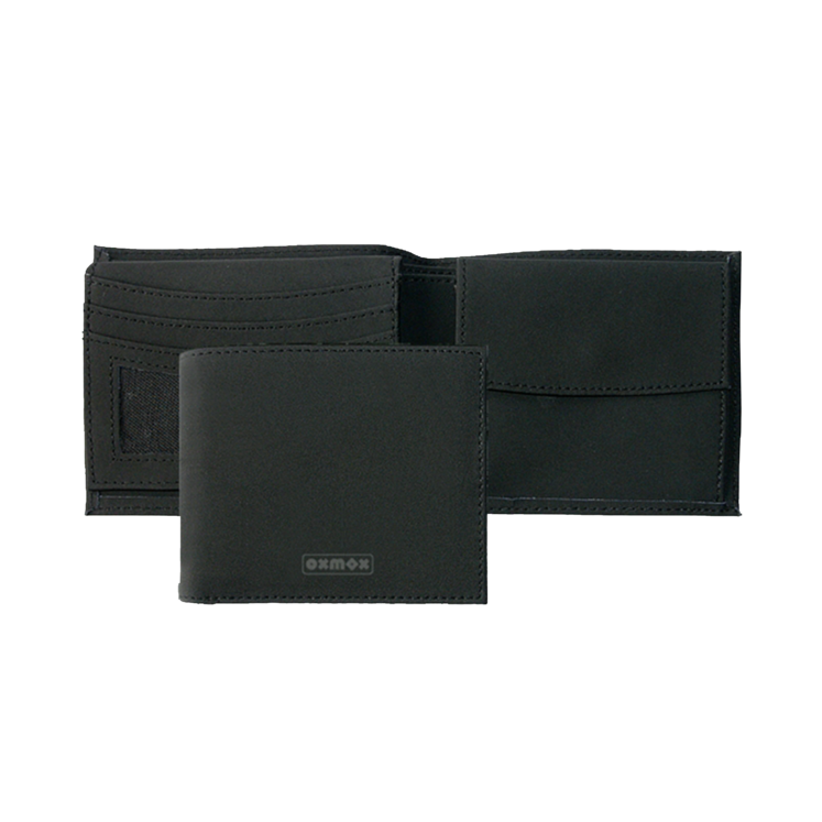 oxmox RFID Querscheinbörse Black - 8091100