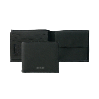 oxmox RFID Querscheinbörse Black