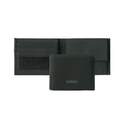 oxmox RFID Pocketbörse Black